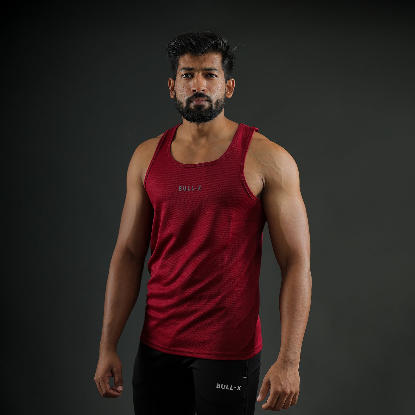 Dri Fit Maroon  Bull-X STRINGER