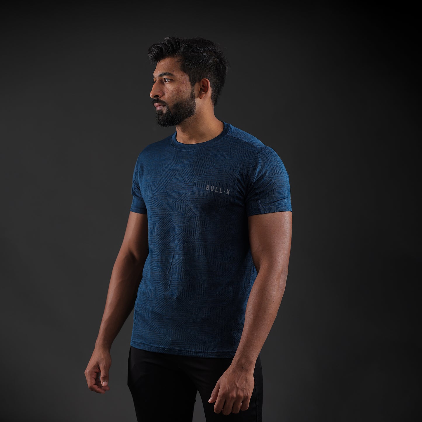 Jacquard Blue Bull-X T-shirt