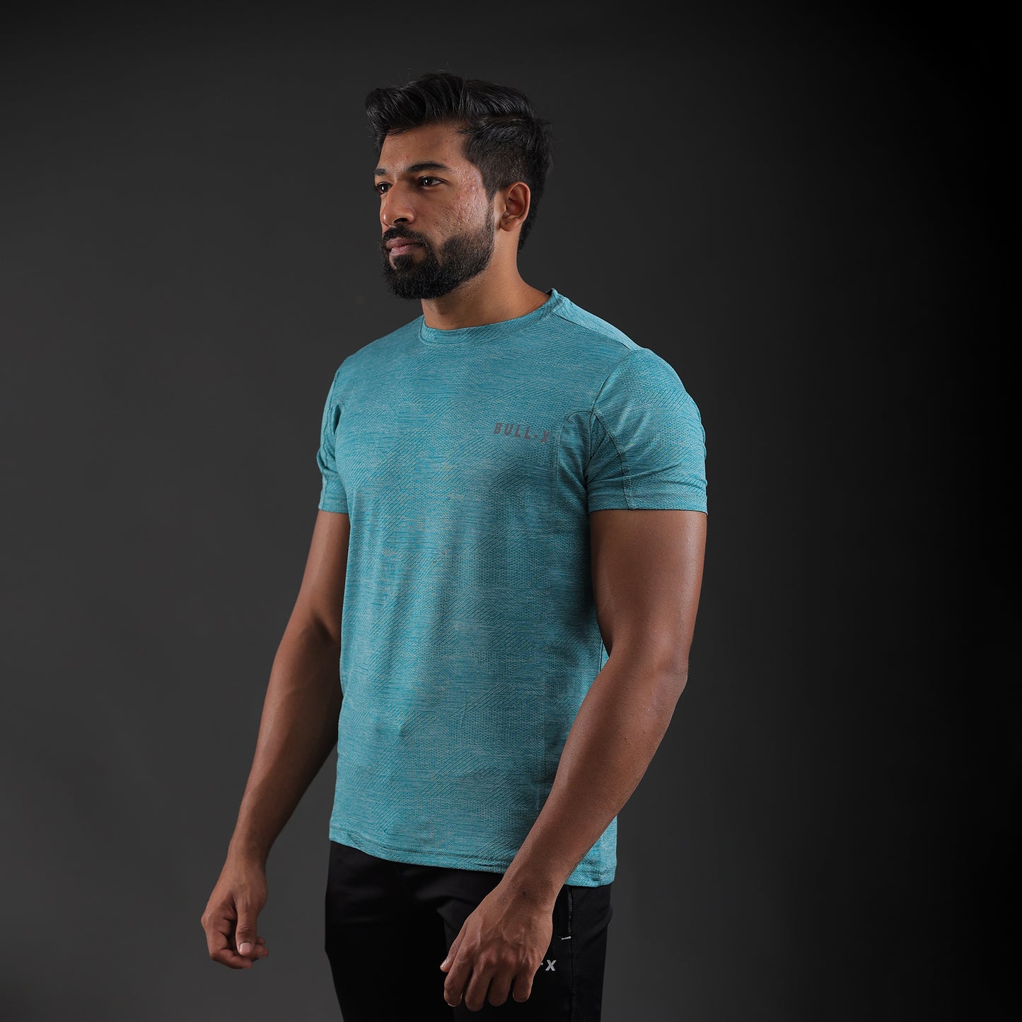 Jacquard Aqua bule Bull-X T-shirt